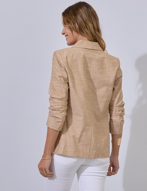 Blazer Manga Frunces BEIGE