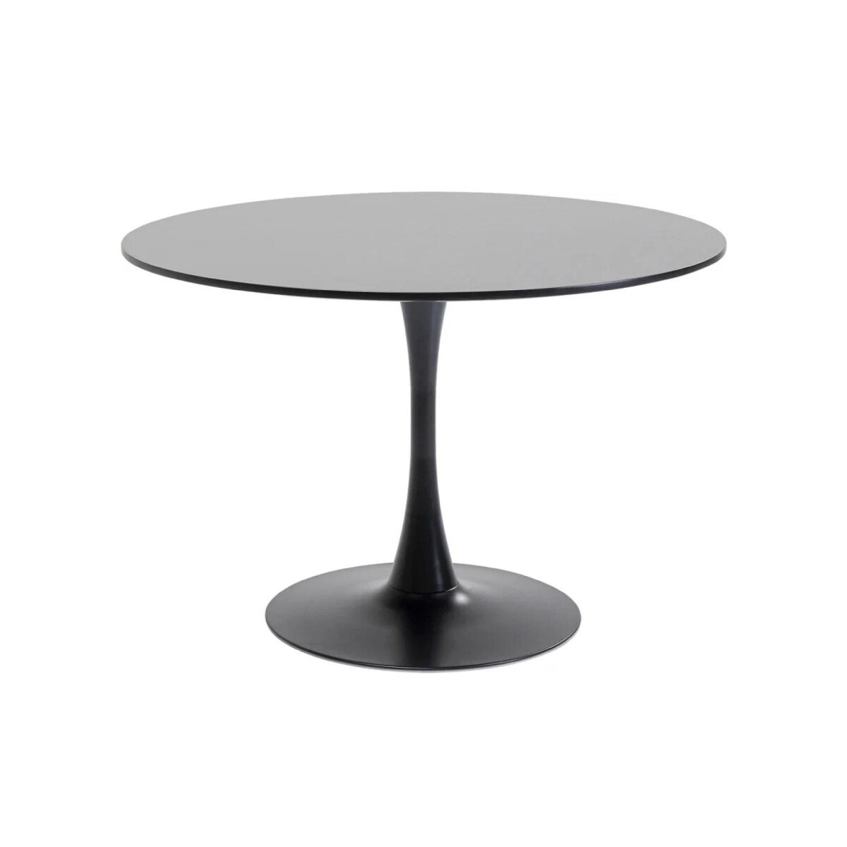 Mesa Schickeria negro Ø110 