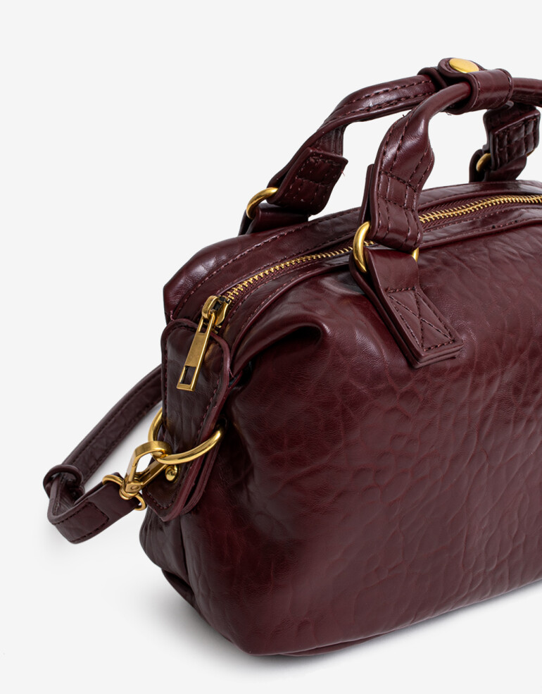 Bowling Cartera Formato Bowling - Rojo Burdeaux