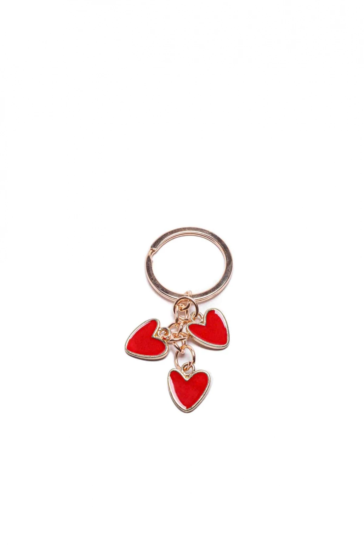 Llavero Corazones Rojo