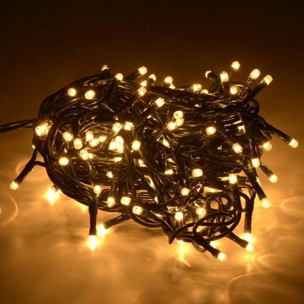 GUIA LUCES LED 200 FUNCION CALIDA C/V 