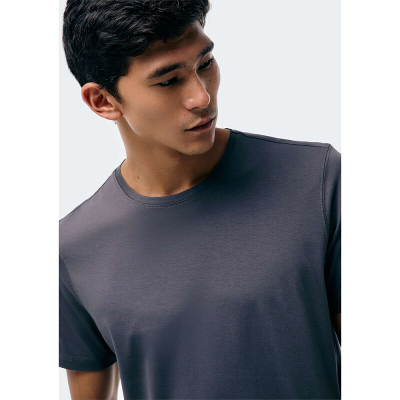 CAMISETA MM MASC CINZA ESCURO
