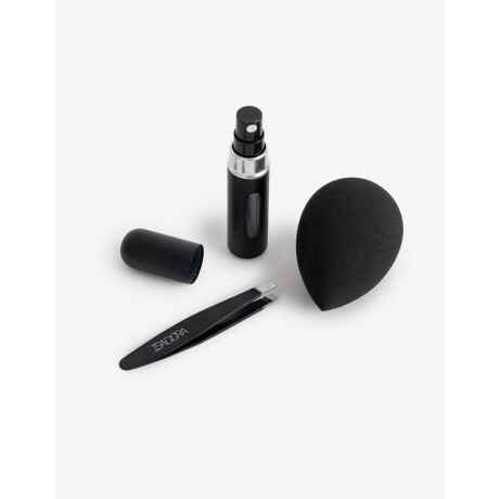 Set De Accesorios De Cosmética Negro