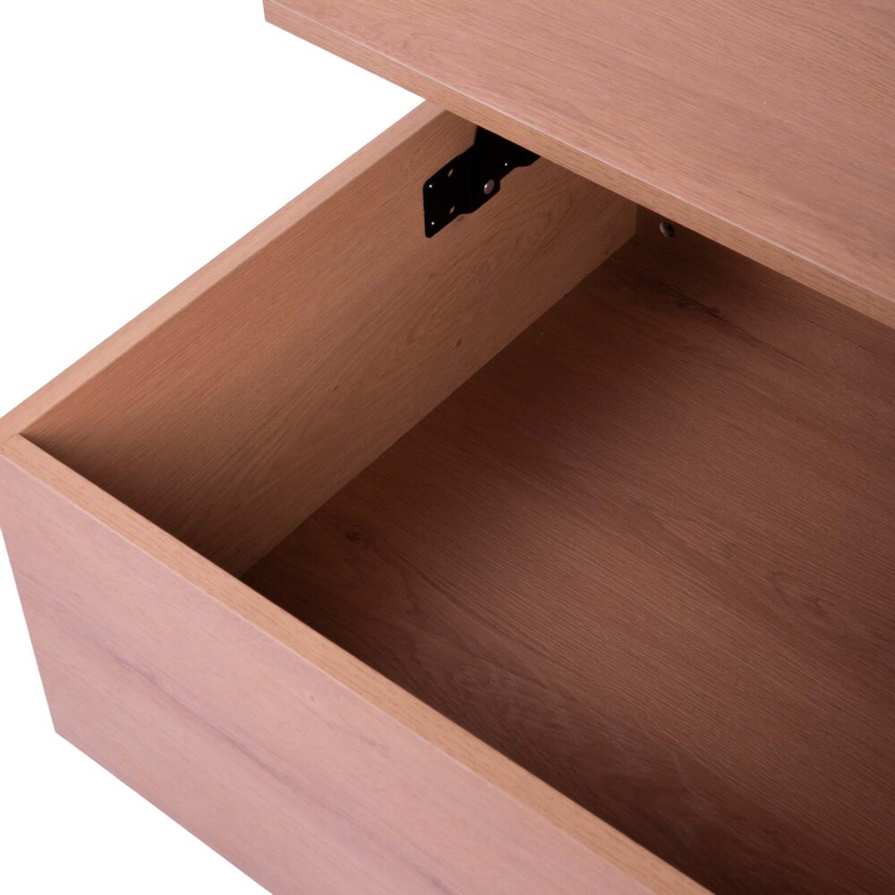 MESA RATONA REBATIBLE MELAMINA NATURAL-BEIGE ALELÍ NATURAL