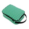 8-10129-18 Lunchera Box Verde A Cuadros