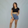 Short Jean Montesuma Wanna Light Blue