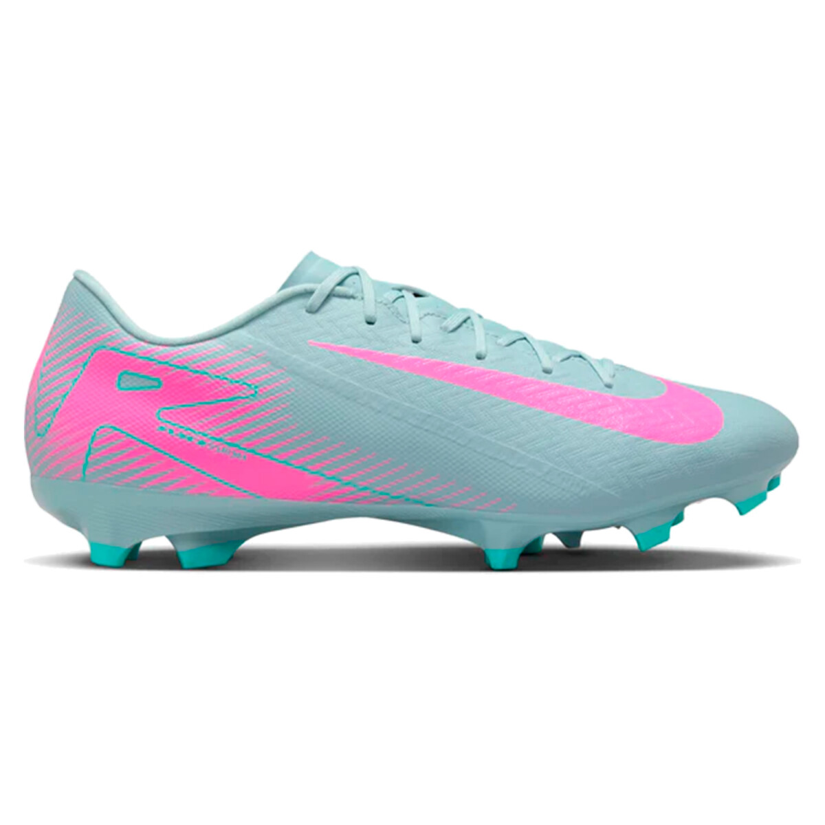 Championes Nike Futbol Cancha ZOOM VAPOR de Hombre - FQ8374-301 - Celeste-rosado 