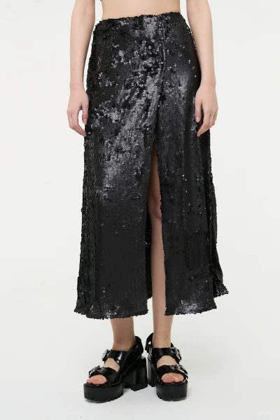 FALDA MAXI Negro
