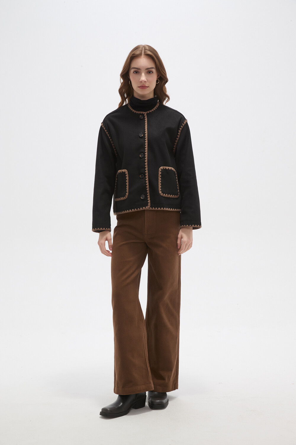 Chaqueta Olvea Estampado 1