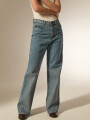 Pantalon Danisa Azul Grisaceo
