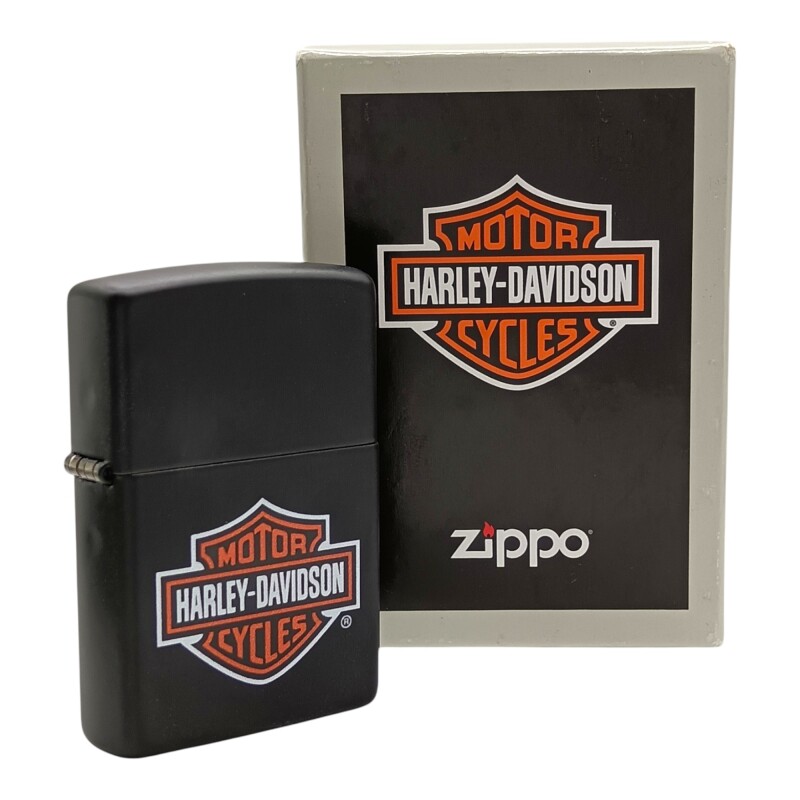 Encendedor ZIPPO Harley Davidson 218HD H252 H-DVDSN LOGO - ZP218H21 negrouniforme