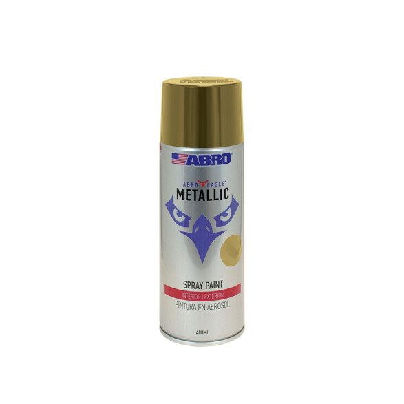Esmalte color dorado metálico de 400ml ABR407
