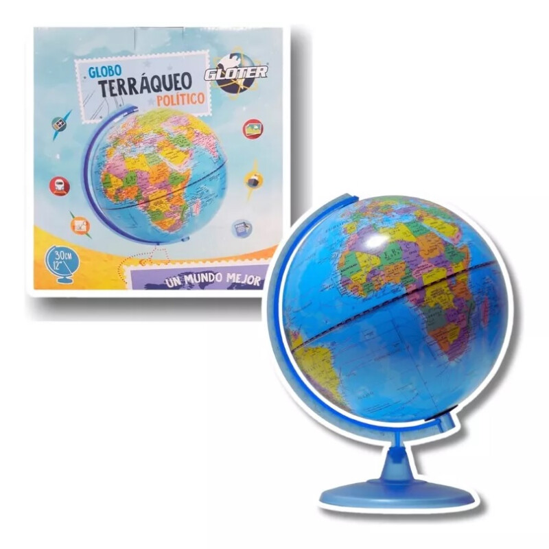 Globo Terráqueo Político Gloter 257w 25cm Diámetro Globo Terráqueo Político Gloter 257w 25cm Diámetro