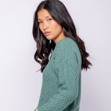 SWEATER IKER Verde Nilo