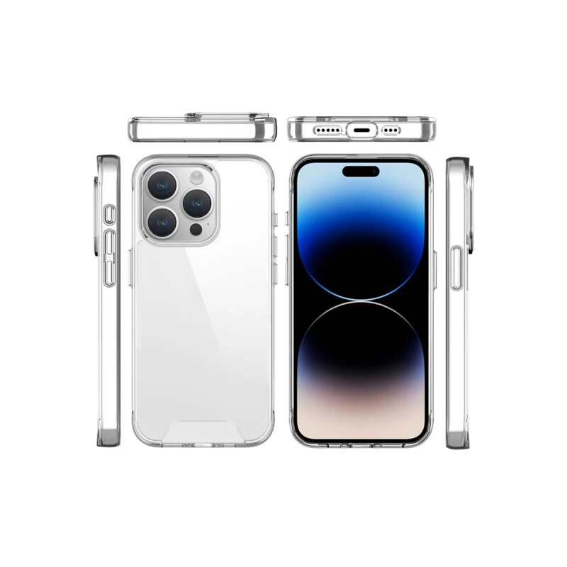Protector para iPhone 16 Pro Max rígido transparente Protector Para Iphone 16 Pro Max Rígido Transparente
