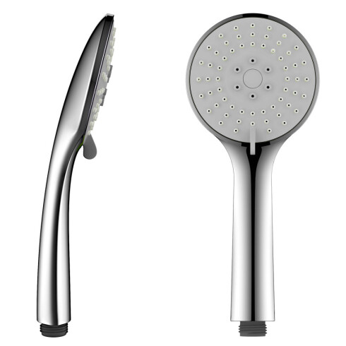 GRIFERIA TELEFONO ABS GRIS BRILLO REDONDO SERIE ABRUZO GRIS-BRUSHED NICKEL