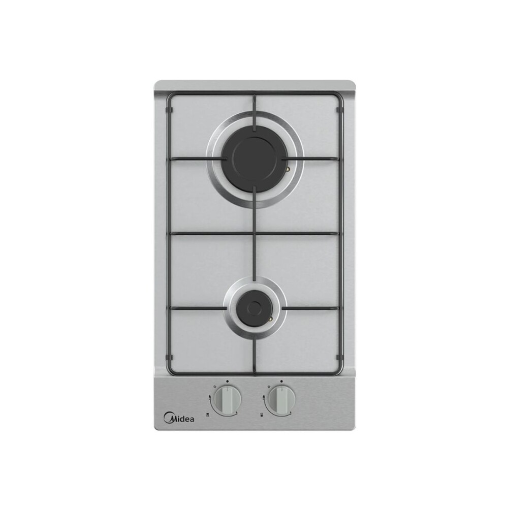Anafe a Gas Inox - 2 hornallas - Modelo MG30SB005MN2B - Midea Anafe a Gas Inox - 2 hornallas - Modelo MG30SB005MN2B - Midea