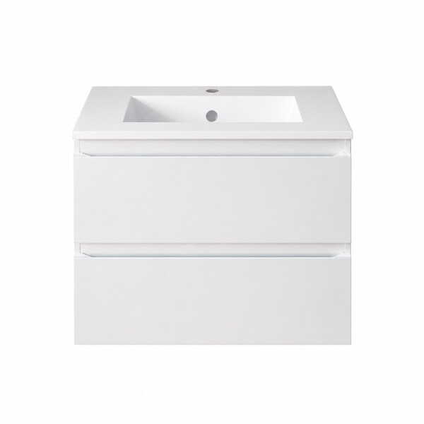 MUEBLE DE BAÑO BLANCO CON BACHA BLANCA Mueble De Baño Blanco Con Bacha Blanca