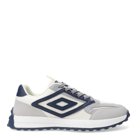 Championes de Hombre Umbro Shean Blanco - Gris Piedra