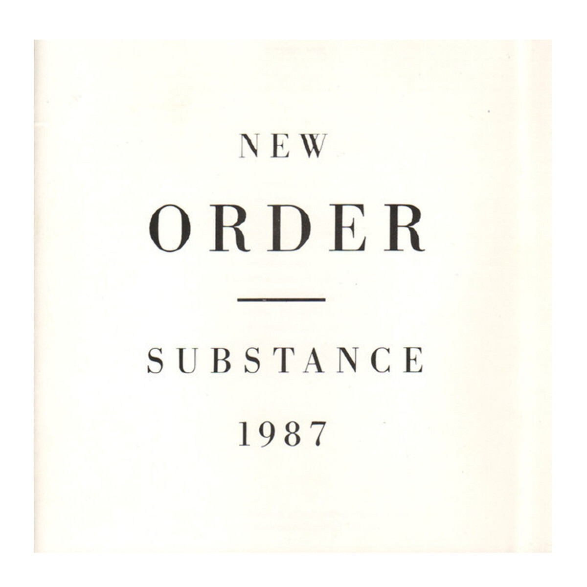 New Order - Substance - Vinilo 