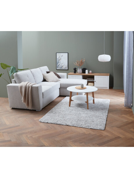 Mueble TV MARKSKEL blanco/roble Mueble TV MARKSKEL blanco/roble