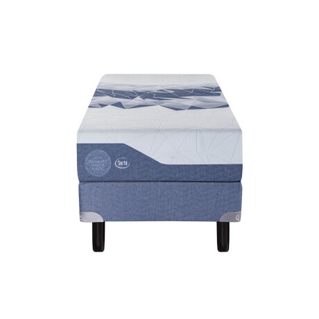 Conjunto Sommier Luisiana - 1 Plaza 0.90 x 1.90