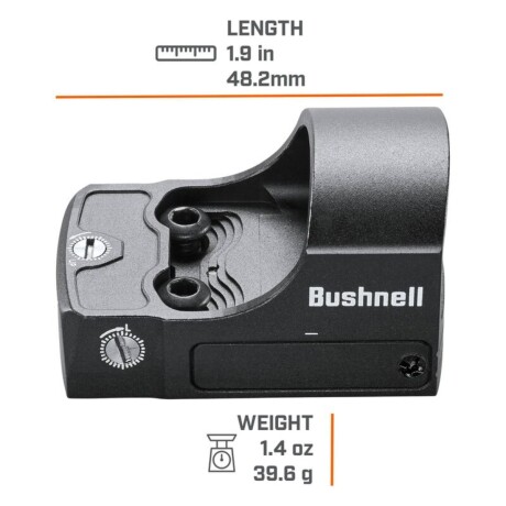 Mira Reflex de punto rojo RXS100 1x25mm - Bushnell Mira Reflex de punto rojo RXS100 1x25mm - Bushnell