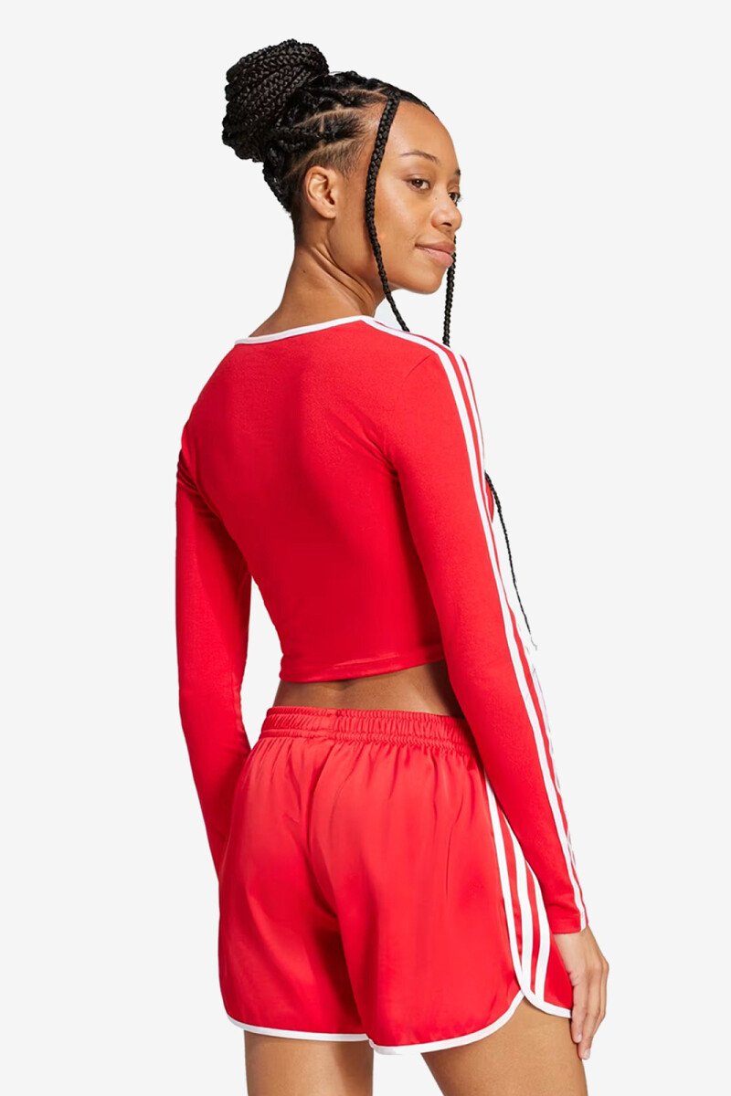 TOP 3S CROP Rojo