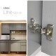 Juego De Cocina de 3 Modulos 120 cm Color Gris GAMAS DE GRIS