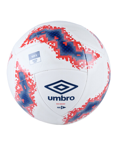 PELOTA NEW NEO SWERVE Umbro Blanco, Azul Marino, Rojo