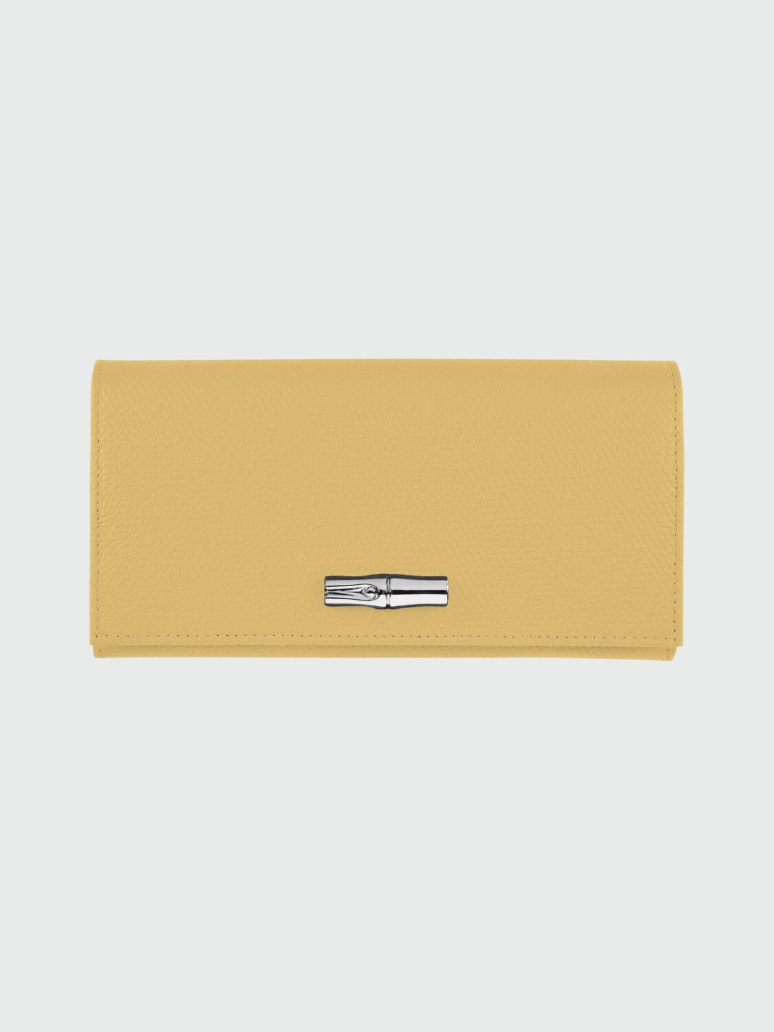 Longchamp -Billetera continental, Roseau Celeste Claro