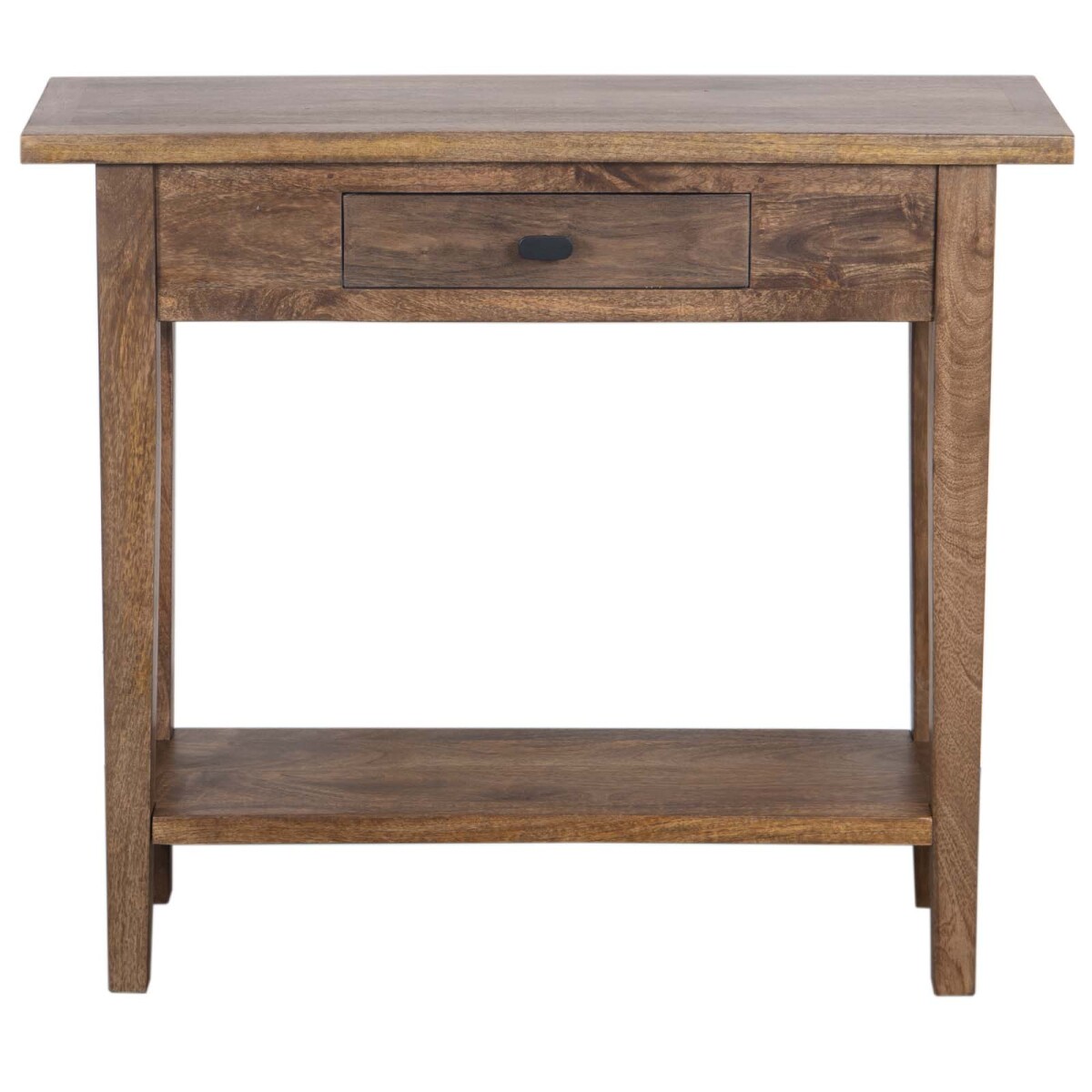 CONSOLA - MDF-Y-MADERA MARRON RETRO CASTAÑO 