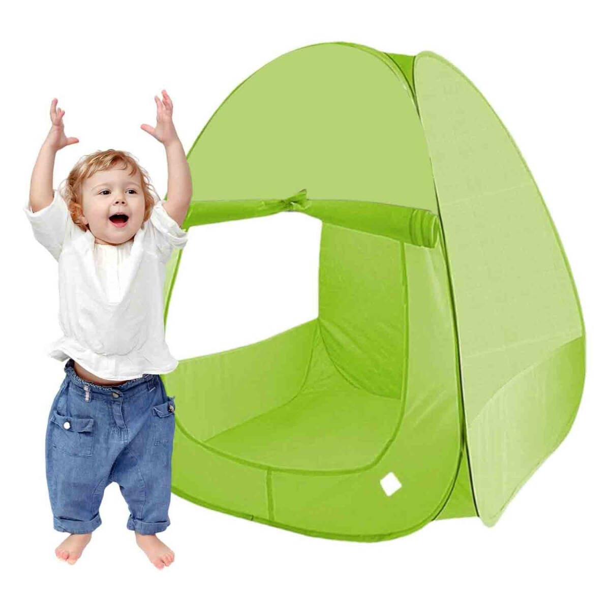 Carpa Casa Infantil Autoarmable con Bolso - Verde 