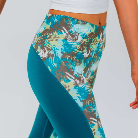 Pantalón Largo Ztek Roxie Legging de Mujer azul