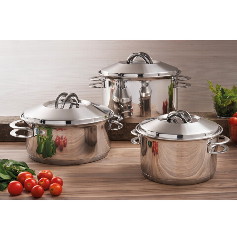 Olla con asas modelo SOLAR, 2,89 Lts. -TRAMONTINA TF1663