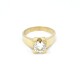 Anillo En Oro 18K Con Brillante Anillo En Oro 18K Con Brillante
