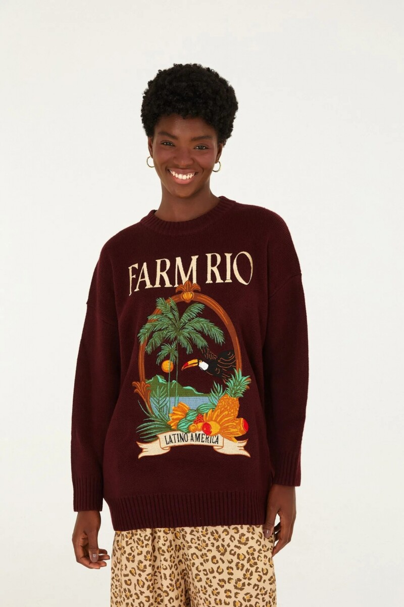 BUZO FARM RIO Marron