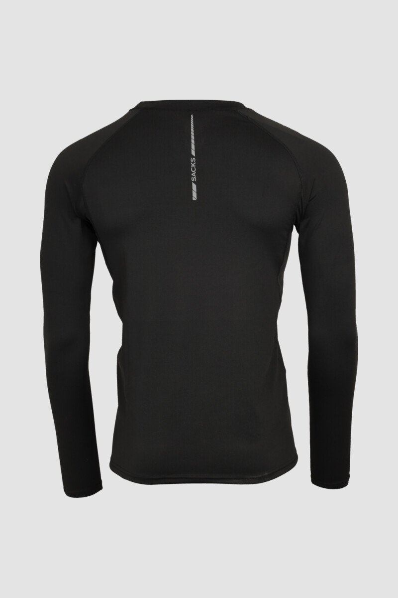 Remera compresion termica Negro
