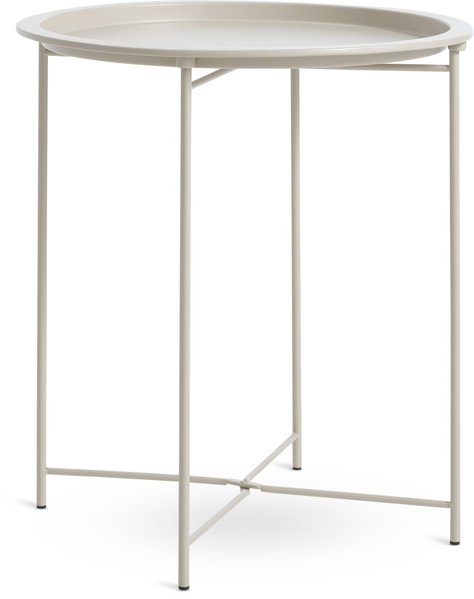 Mesa auxiliar RANDERUP Ø47 arena claro 