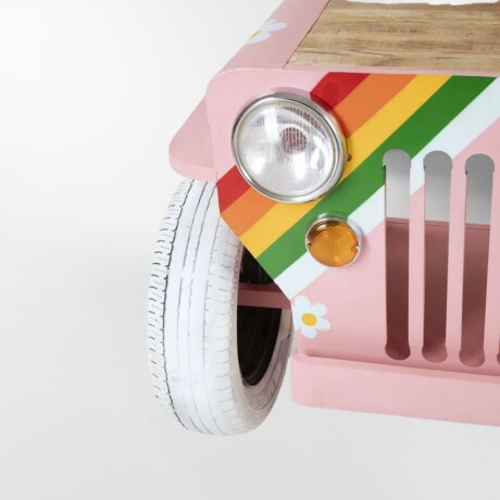 MESA DE BAR FLOWER POWER CAR Rosa - -