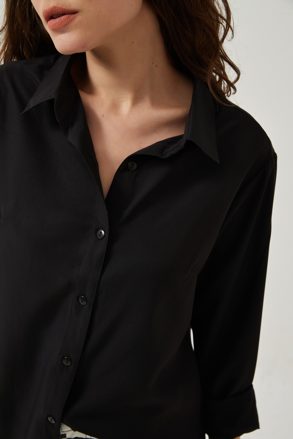 Camisa Falcone Negro