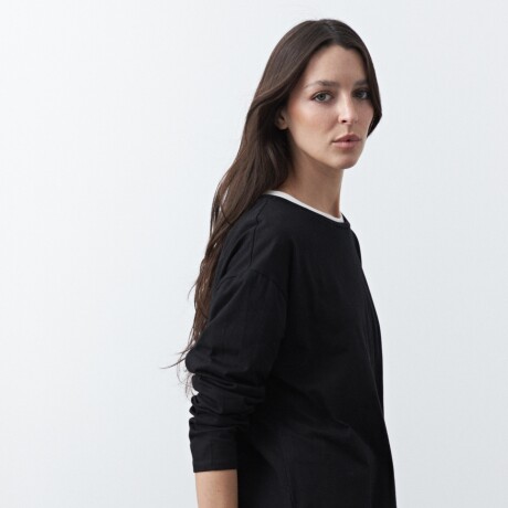 REMERA ZACK Negro