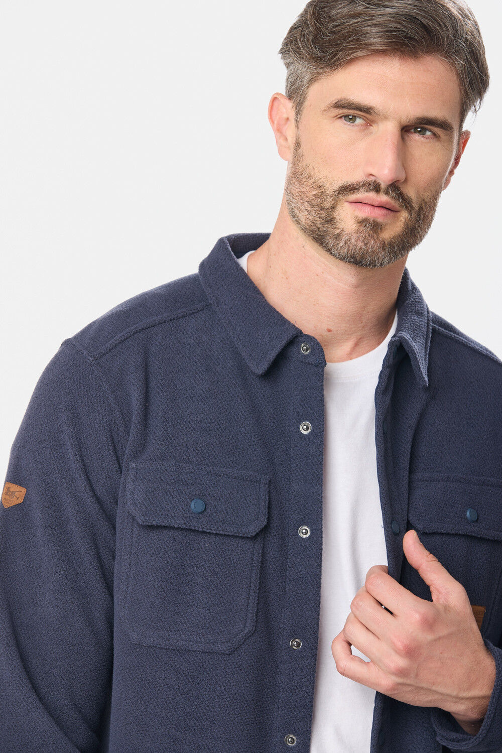 CAMISA POLAR Azul