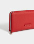 Ficheros Clasico Billetera Fichero Rectangular - Rojo Cereza