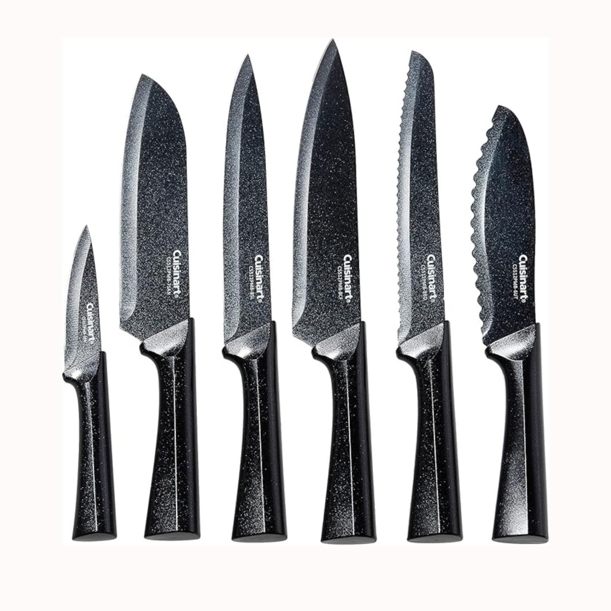 Juego de 12 cuchillos Cusinart C55-12PMB - Negro 