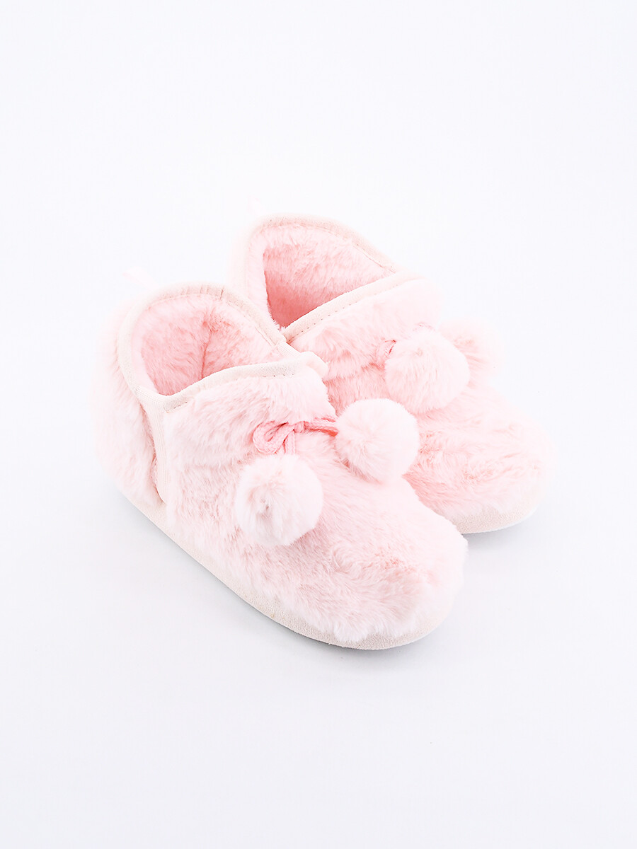 PANTUFLA BOTA SAMANTA - ROSADO 