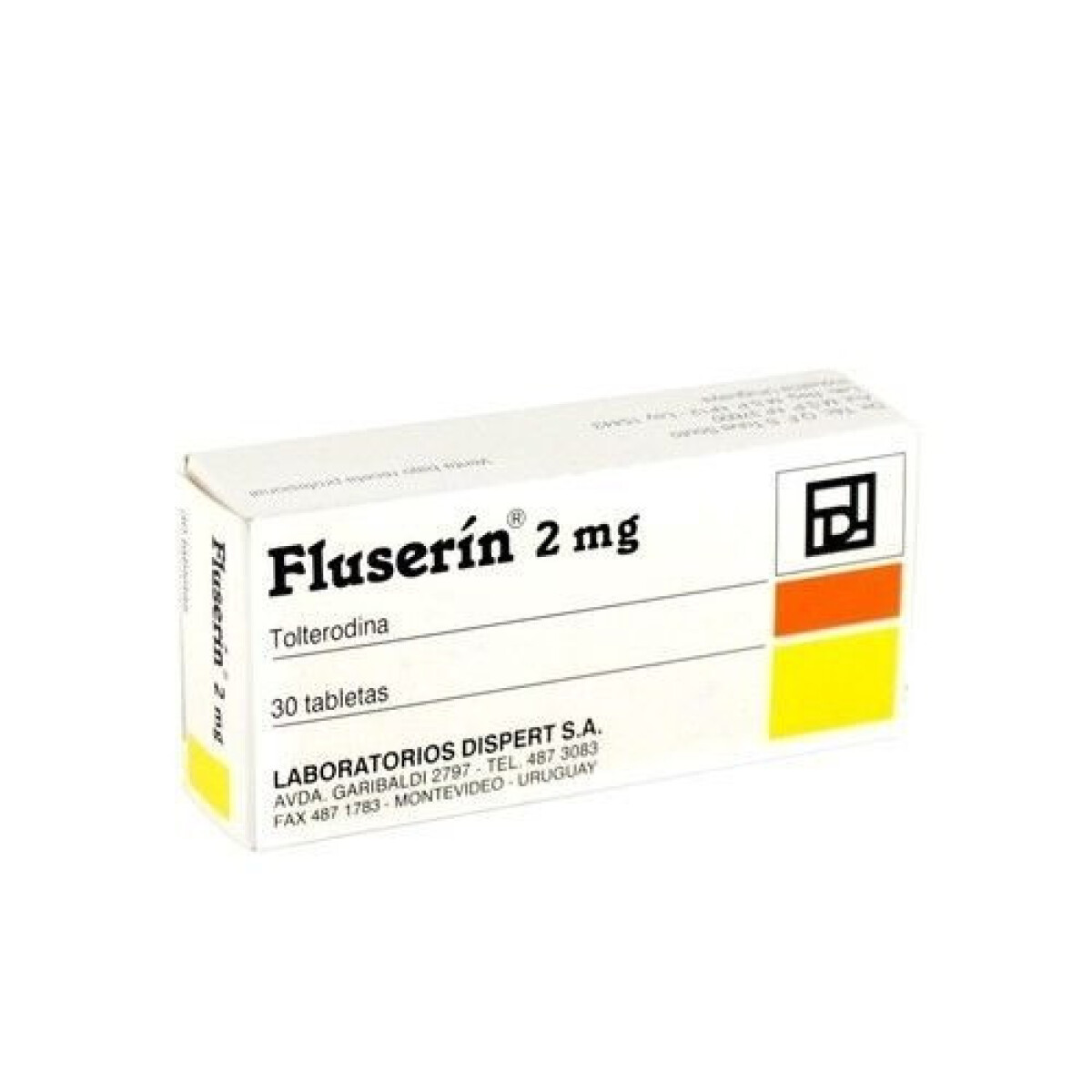 Fluserin 2 Mg. 30 Tabletas 