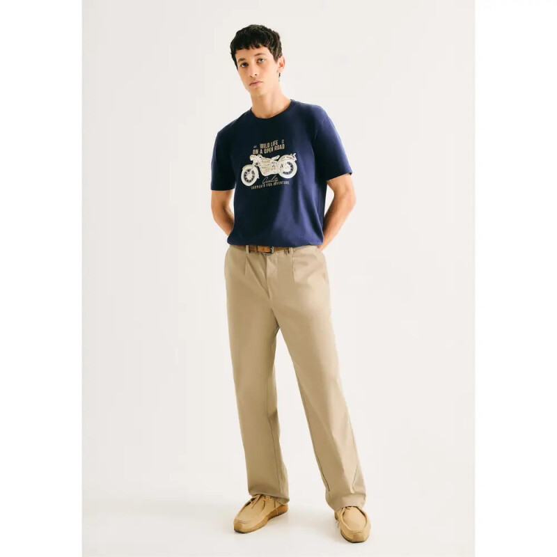 CAMISETA MM AZUL ESCURO