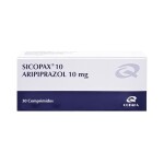 SICOPAX 10 MG. CJ X 30 COMP. única