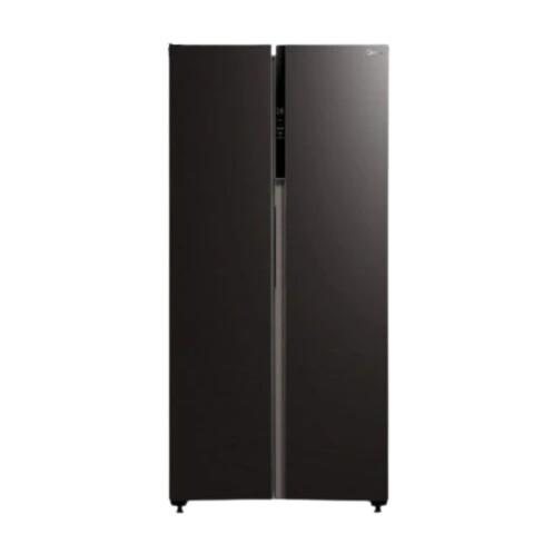 Heladera Midea Side By Side 460 litros Inverter Frío Seco con MSmartHome Negro Heladera Midea Side By Side 460 litros Inverter Frío Seco con MSmartHome Negro
